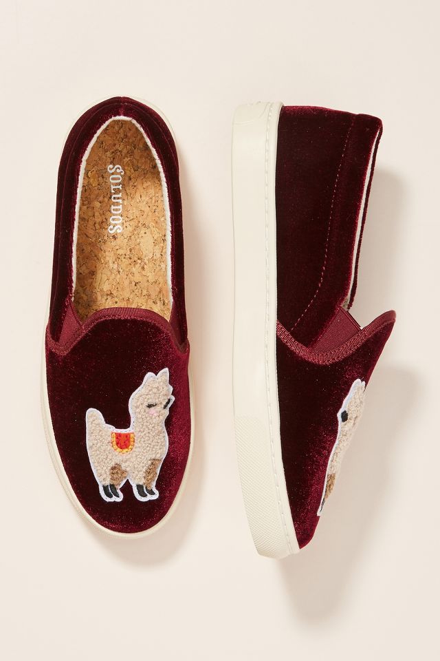 Velvet hot sale llama sneaker