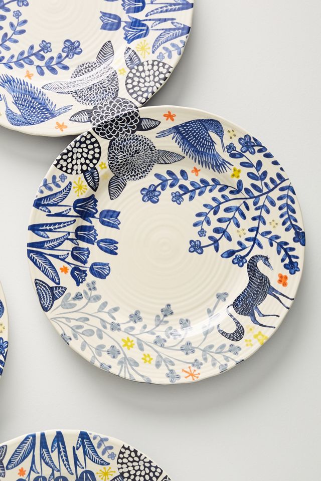 Saga Dinner Plates, Set of 4 #1