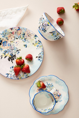 Gardenshire Dinner Plates, Set of 4 | AnthroHome