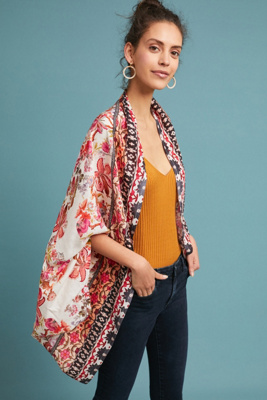 西川産業 Aero-Cocoon オーバーレイ S シングル Josephina Cocoon Kimono | Anthropologie