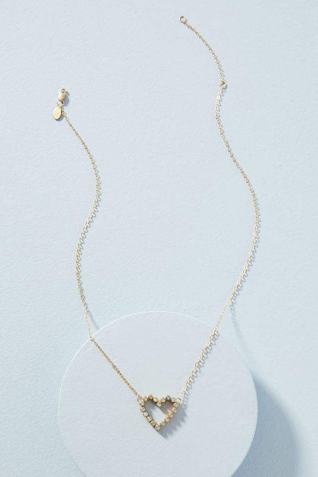 Heart Pendant Necklace | Anthropologie