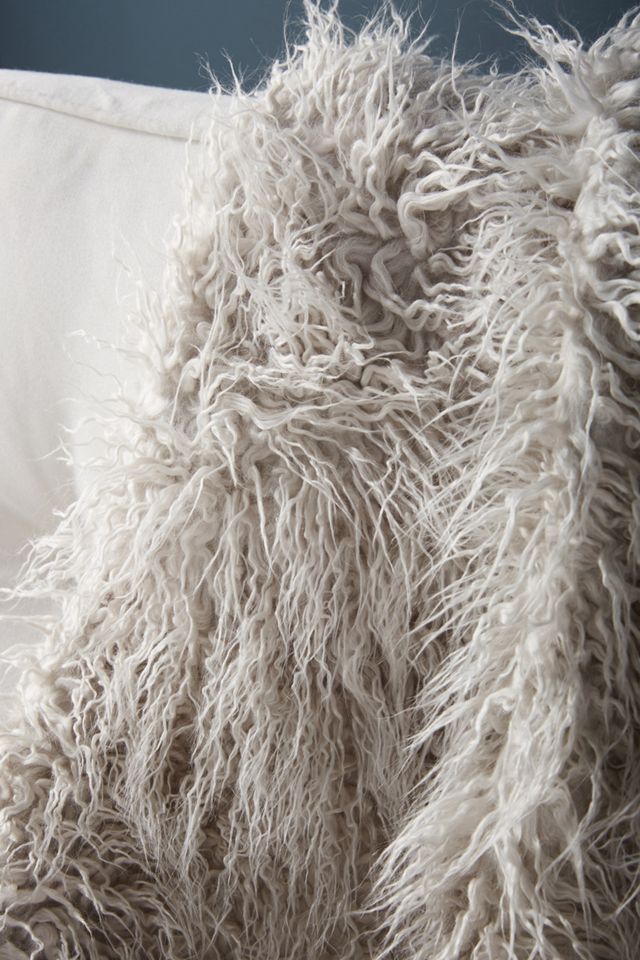 Faux Sheepskin Rug #1