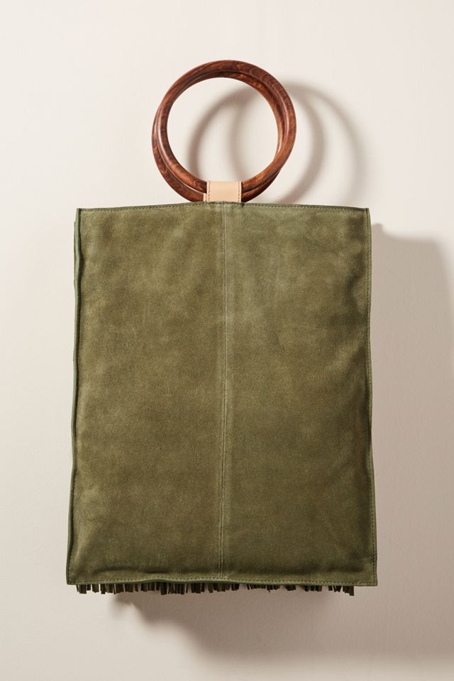 Alana Fringed Tote Bag #1