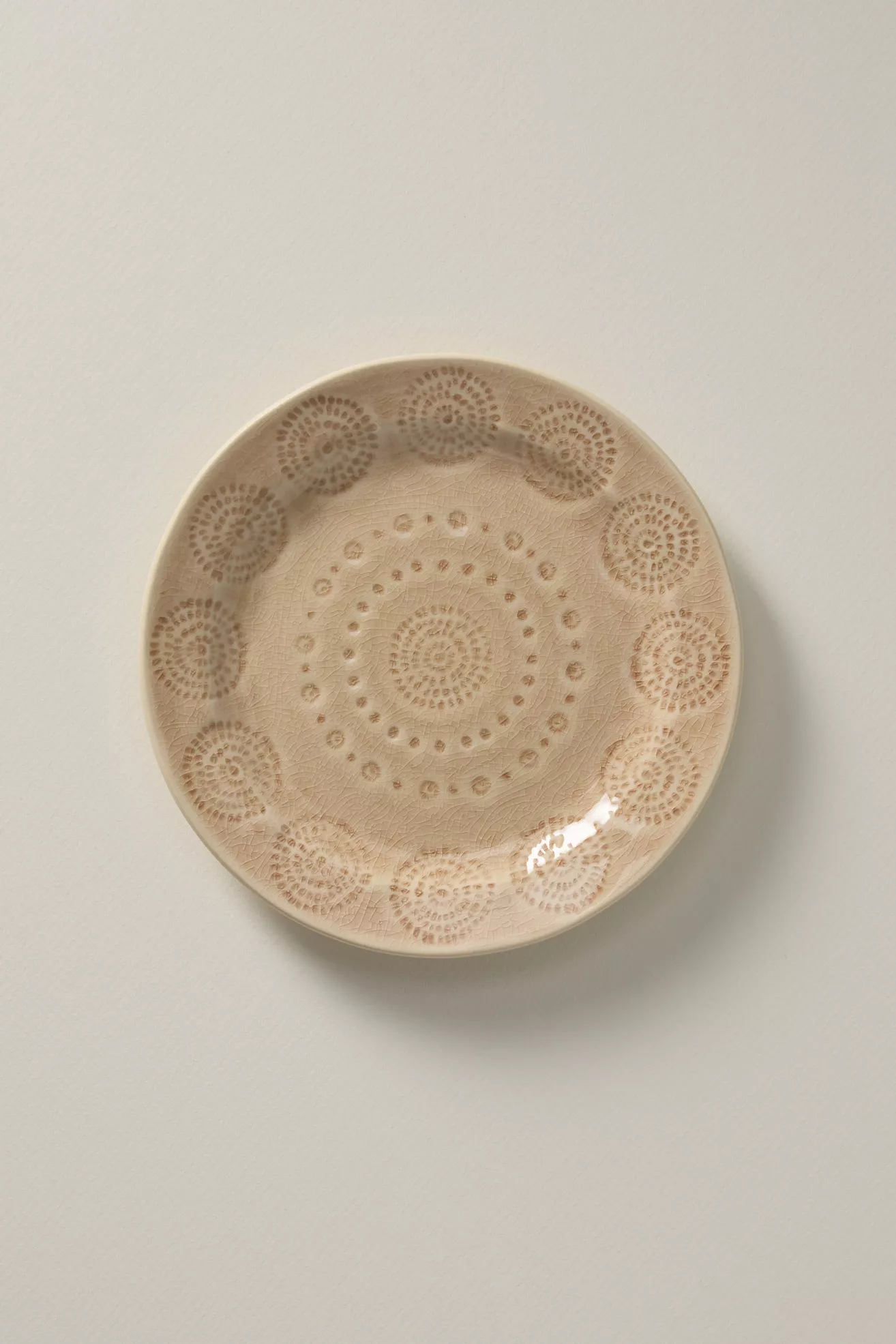 Old Havana Portuguese Stoneware Bread Plates, Set of 4