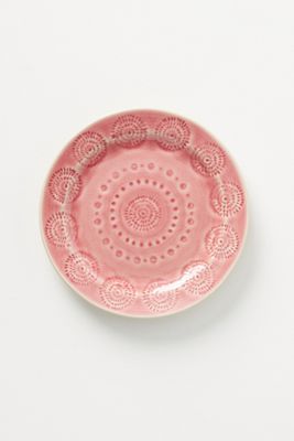 Old Havana Portuguese Stoneware Bread Plates, Set of 4