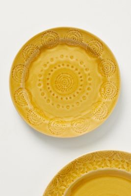 Old Havana Bread Plates, Set of 4