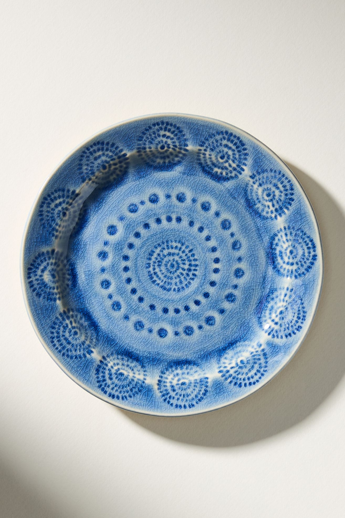 Old Havana Bread Plates, Set of 4 - Wedgewood Blue