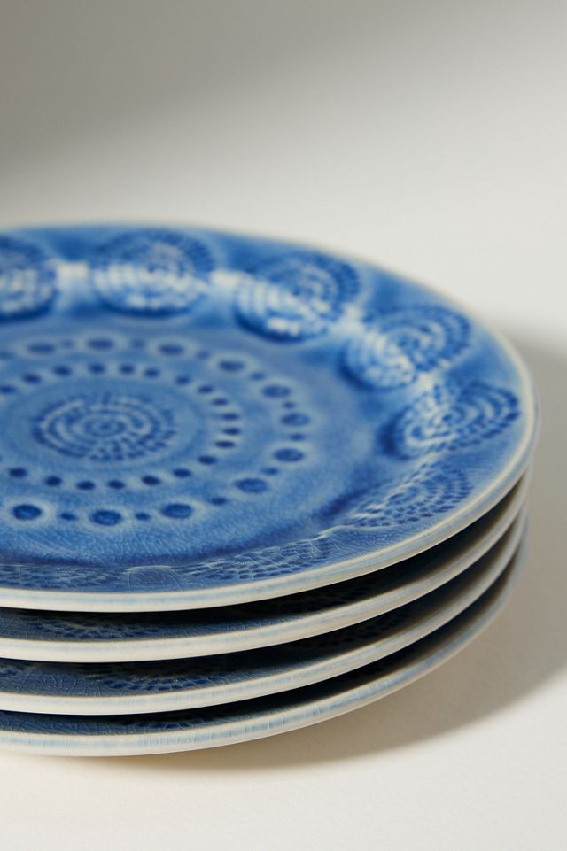 Old Havana Bread Plates, Set of 4 | Anthropologie UK