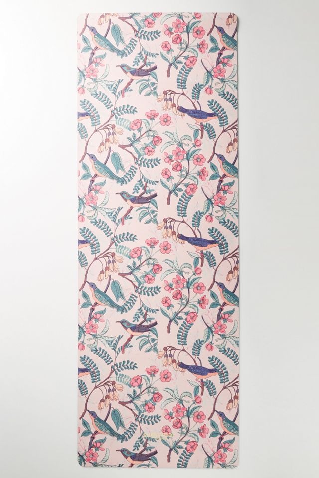 Blush Birds Yoga Mat #1