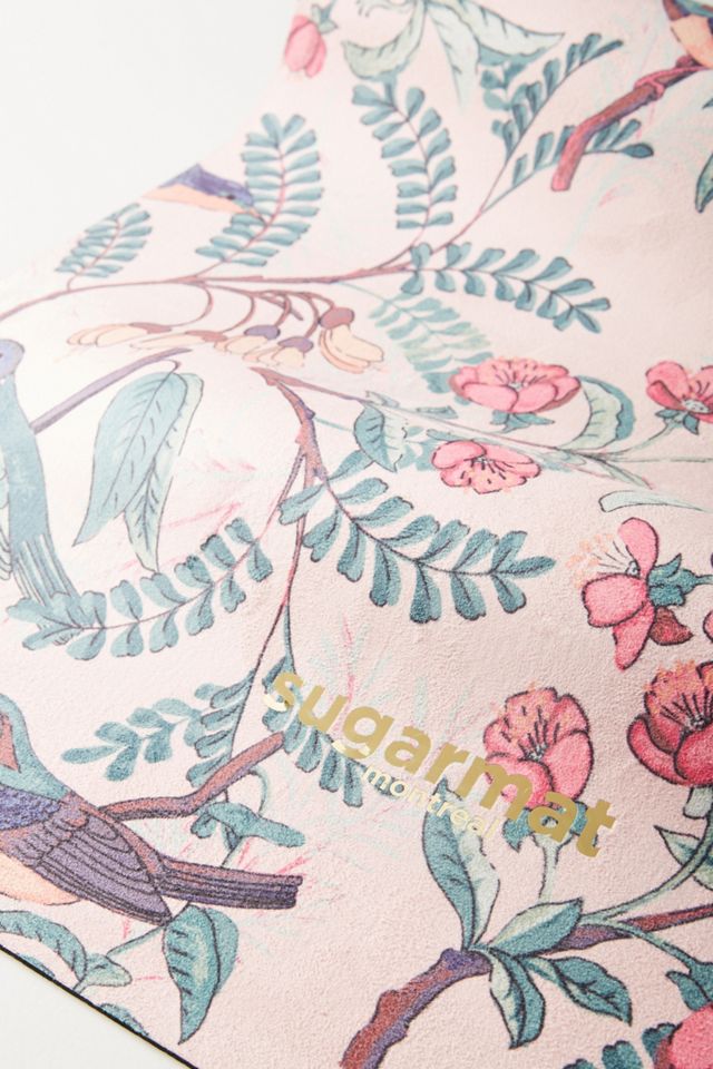 Blush Birds Yoga Mat #2