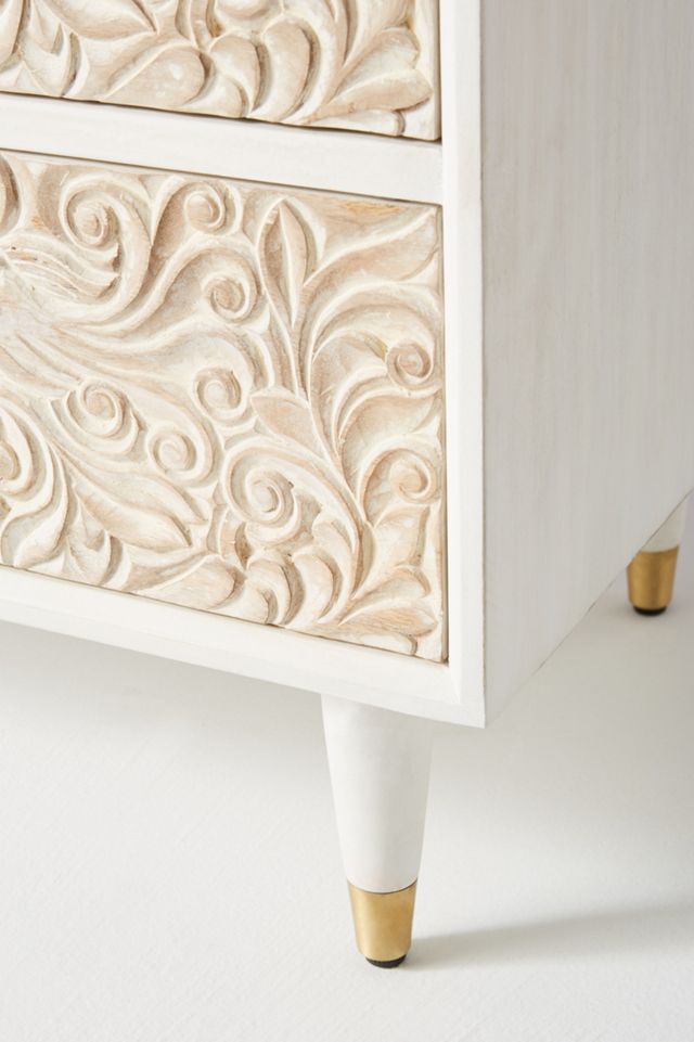 Handcarved Gulliver Three-Drawer Dresser #2