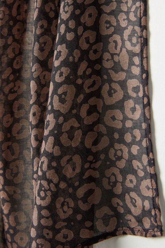 Leopard Kerchief Scarf #1