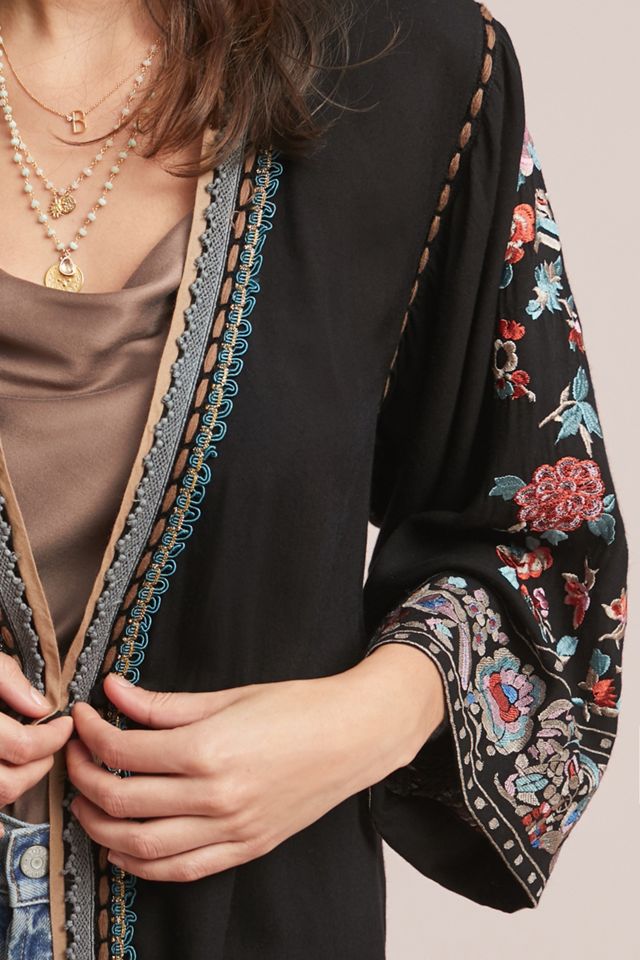 Flo Embroidered Kimono #3