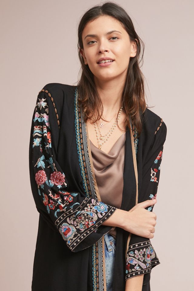 Flo Embroidered Kimono #2
