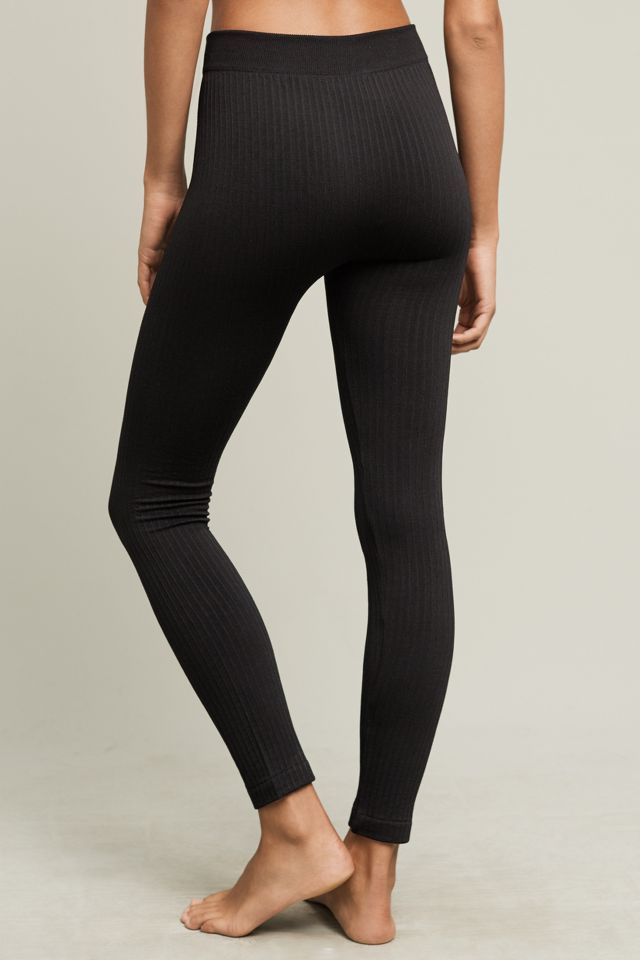 Fleece-Lined Cable Leggings #anthropologie