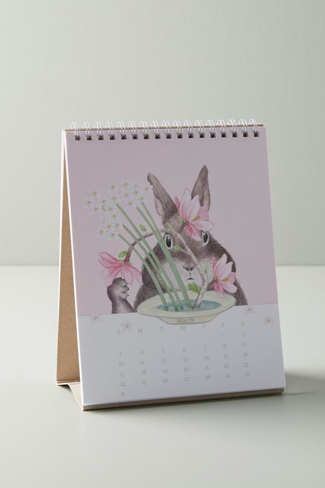 The Bunny 2019 Desk Calendar #1