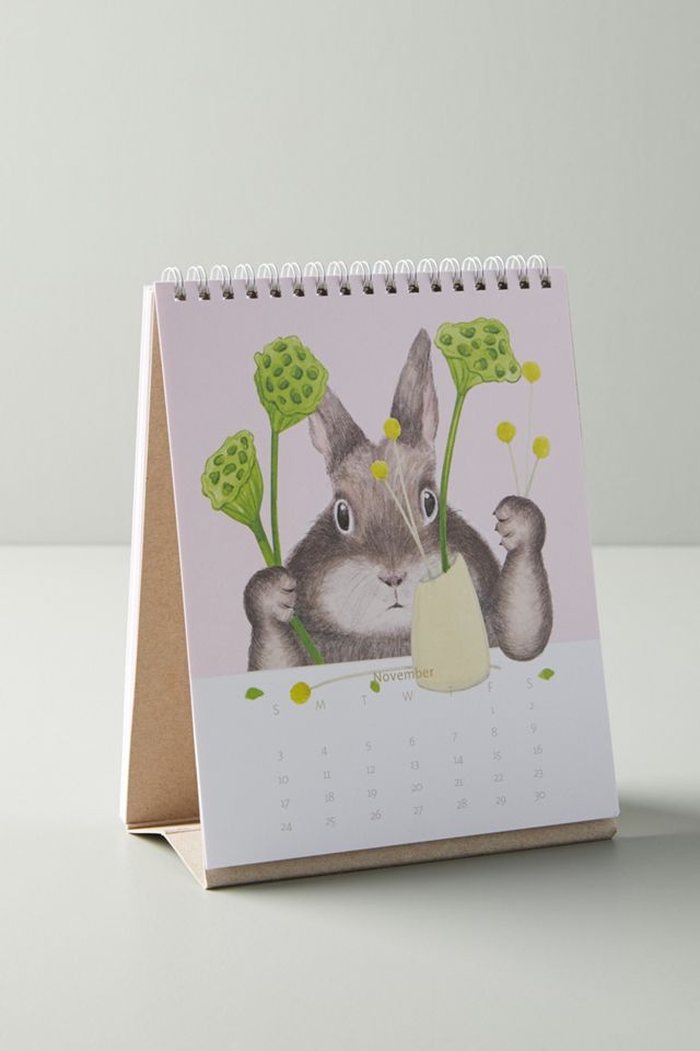The Bunny 2019 Desk Calendar #3