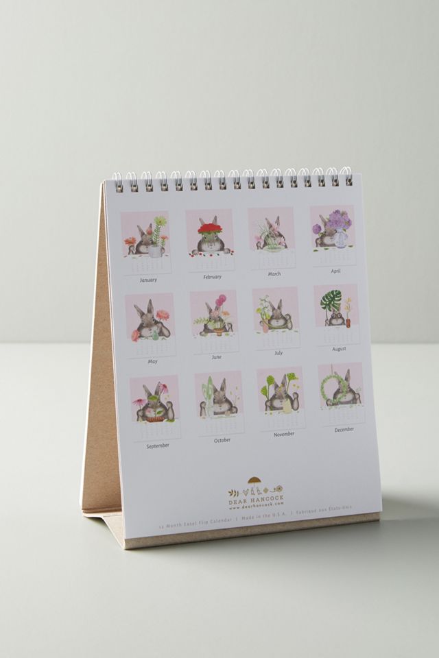 The Bunny 2019 Desk Calendar #4