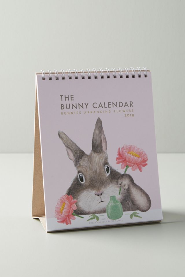 The Bunny 2019 Desk Calendar