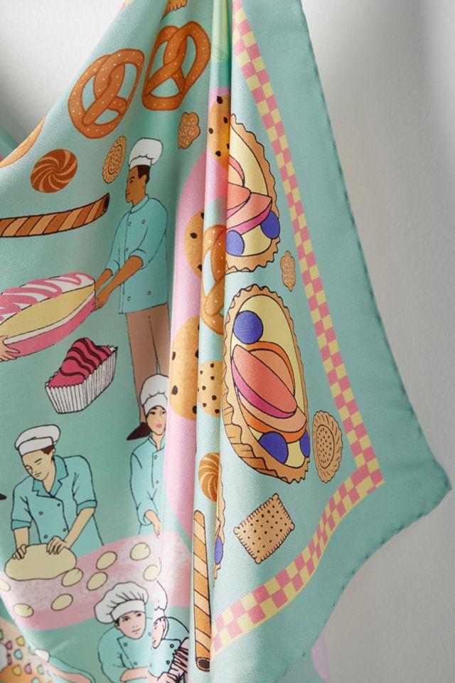 Karen Mabon Bake Off Silk Scarf #1