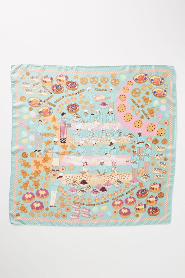 Karen Mabon Bake Off Silk Scarf #2