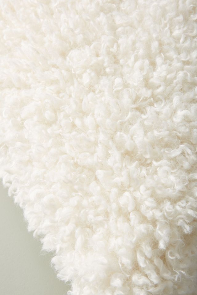 Fuzzy Faux Fur Pillow #1
