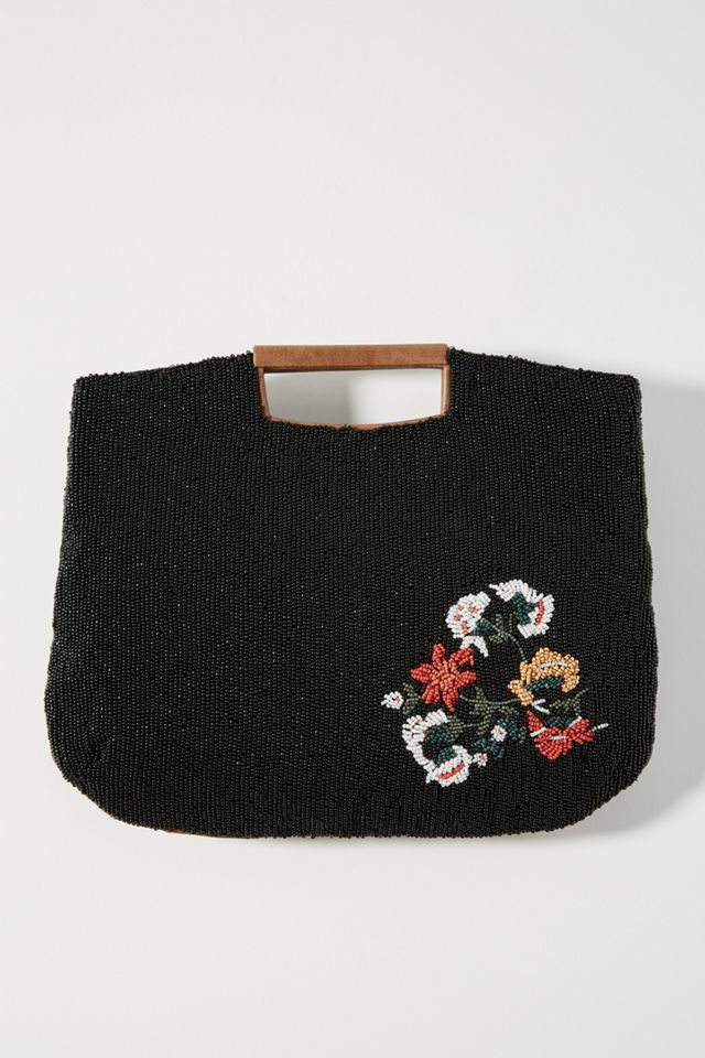 Anthropologie Salma Beaded Clutch #1