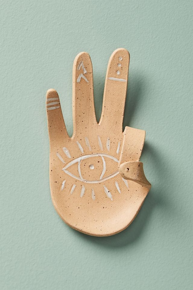 Hamsa Incense Holder #1