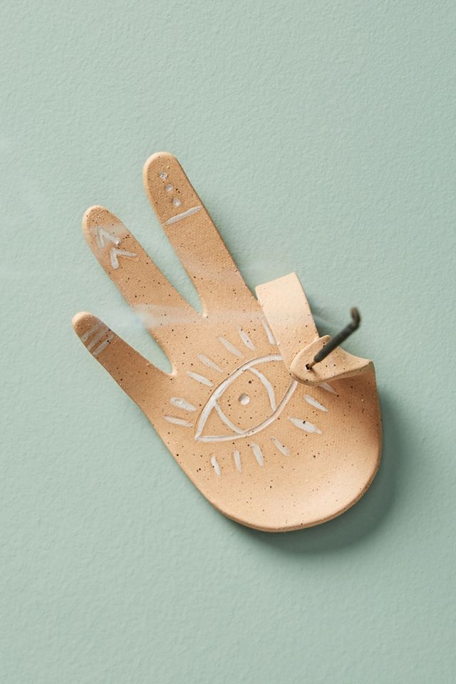 Hamsa Incense Holder