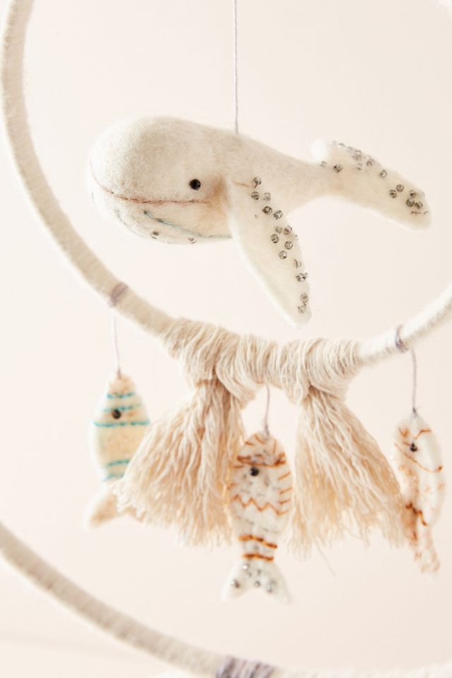 Meagan Alessio Felted Fish Mobile #1