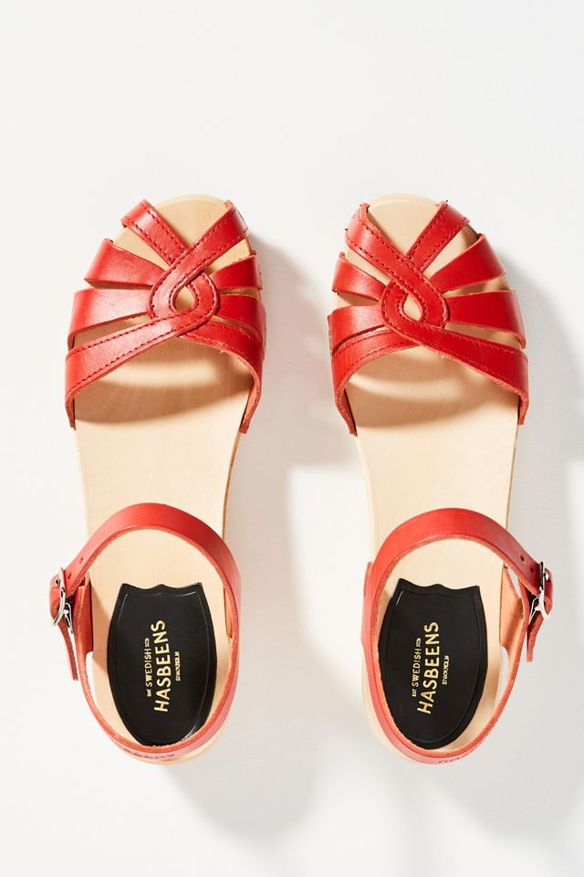 Swedish Hasbeens Debutant Clog Sandals Anthropologie
