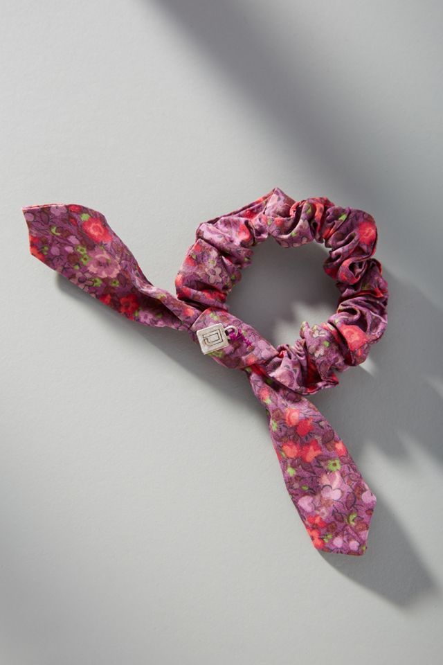 Scripts Bow Hair Tie | Anthropologie