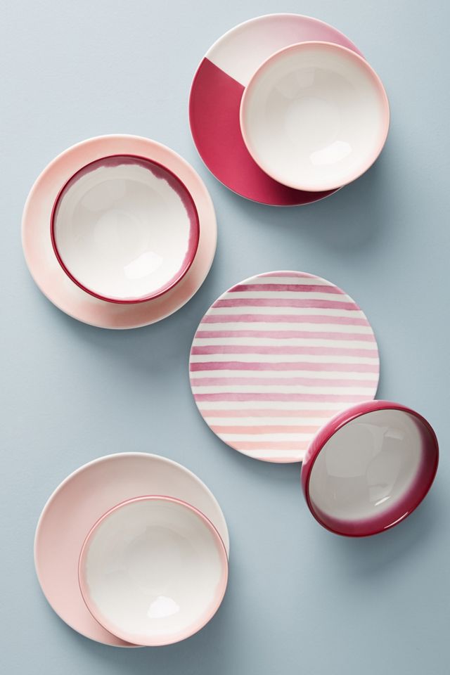 Domino Gradiance Canape Plates, Set of 4 #1