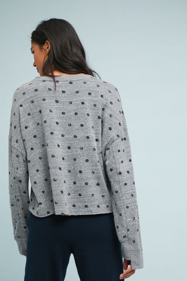 Anthropologie polka 2024 dot sweater