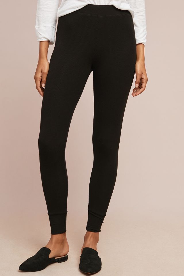 Anthropologie shop fleece leggings