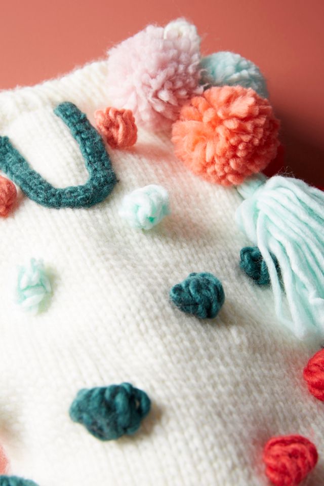 Pommed Monogram Stocking #1
