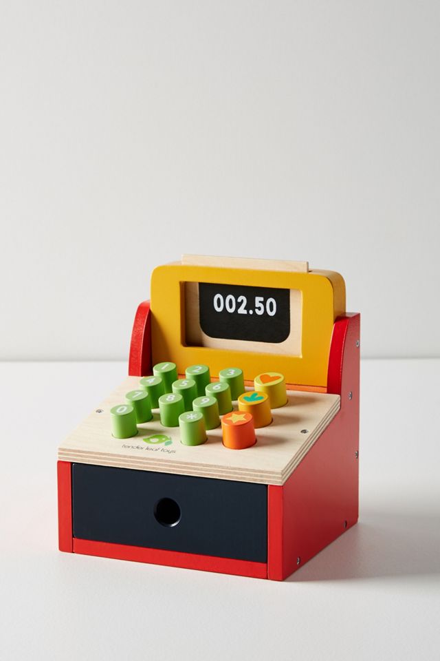 Wooden Cash Register Toy Set #1