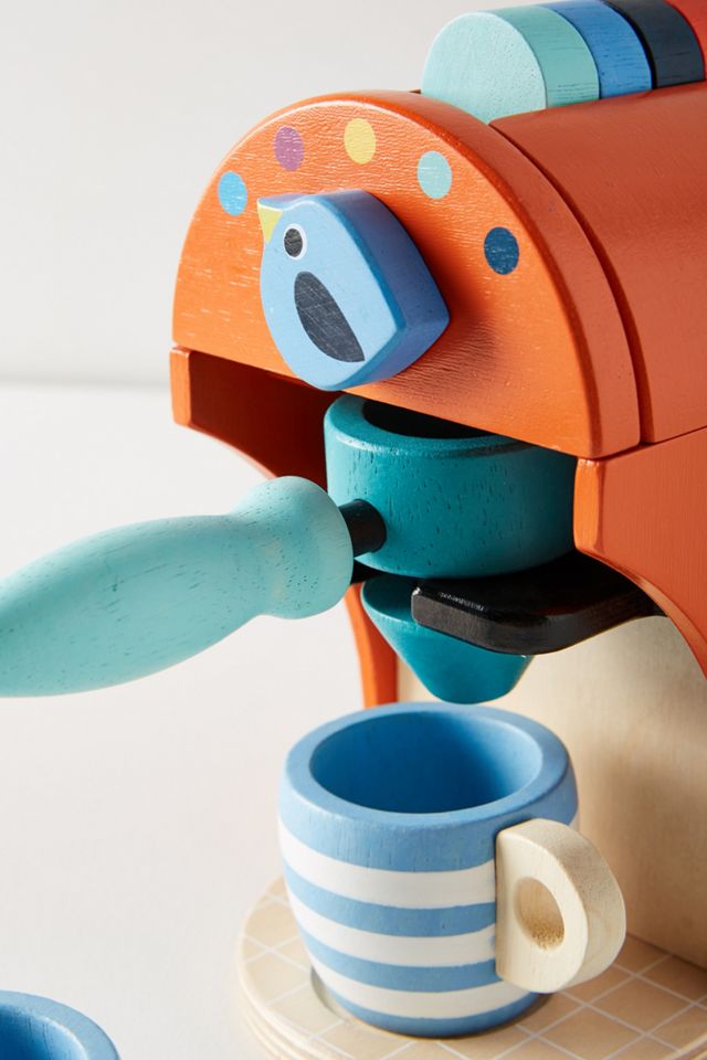 Wooden Espresso Machine Toy Set #1