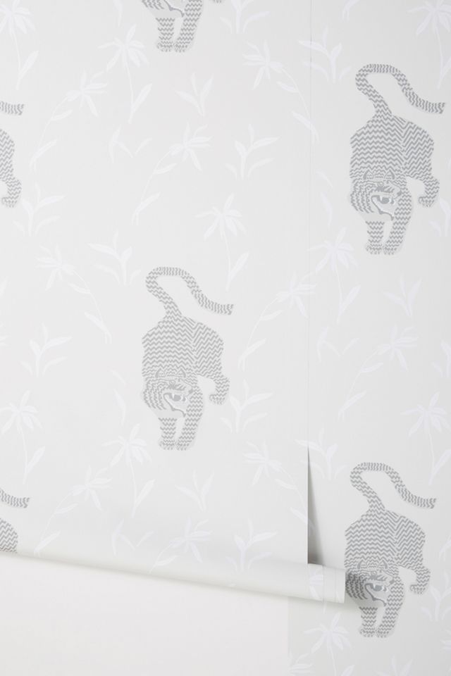 Stalking Tiger Traditional Wallpaper #2
