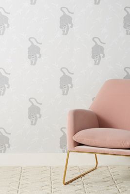 Stalking Tiger Traditional Wallpaper