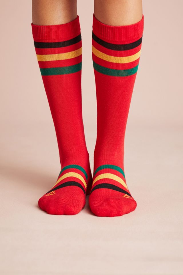 Rainier Striped Crew Socks #2