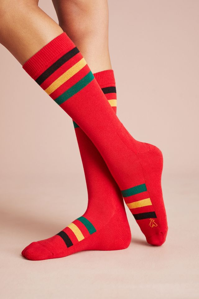 Rainier Striped Crew Socks #3