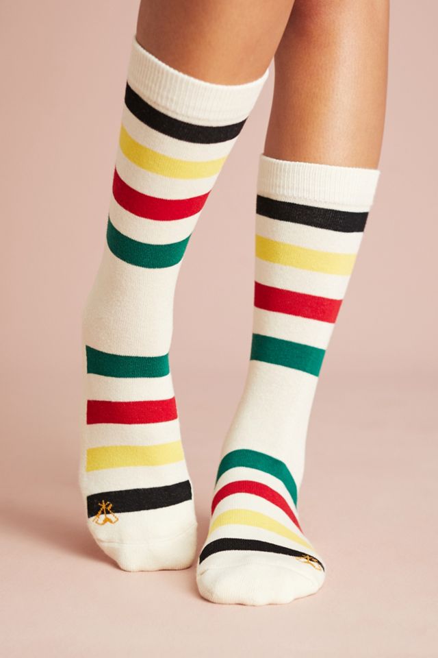 Glacier Stripe Crew Socks #2