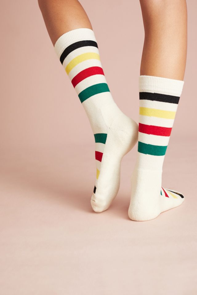 Glacier Stripe Crew Socks #3