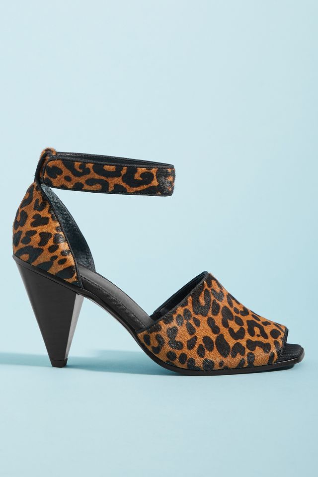 Franco sarto store leopard heels