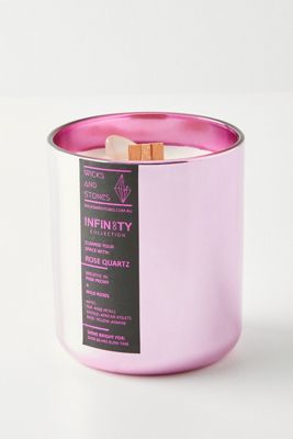 Wicks and Stones Infinity Candle