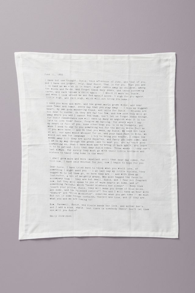 Letter Napkins, Set of 4 #1