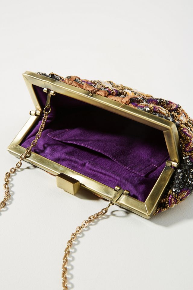 Anthropologie Paloma Beaded Clutch #2
