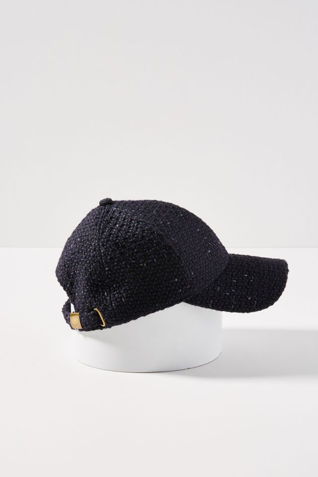 Metallic Tweed Baseball Cap | Anthropologie display picture 3
