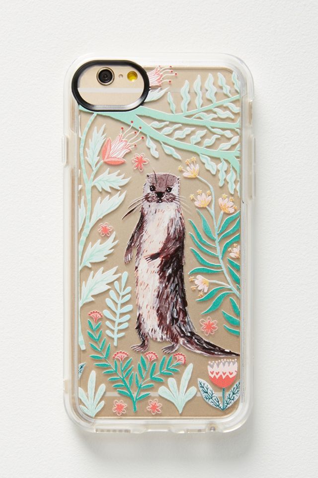 Casetify Floral Otter iPhone Case #1